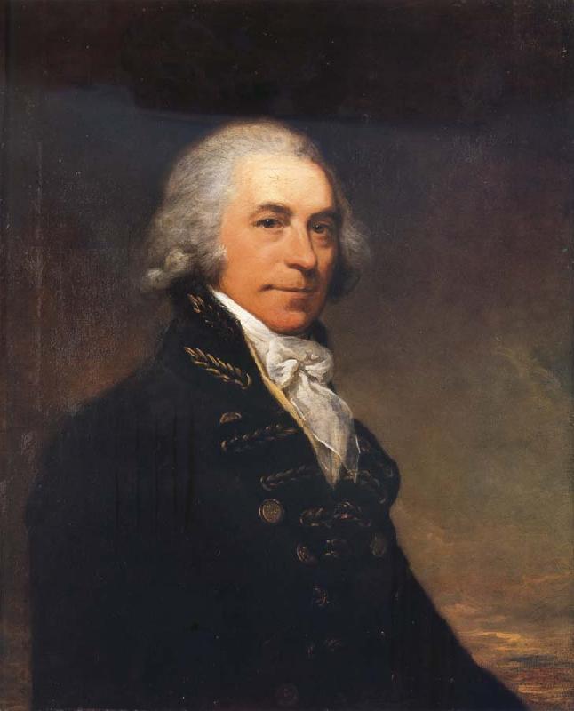Arthur Devis A Portrait of Captain James Urmston oil painting picture